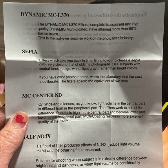 Crystal Optics Quality Filters Super Hight Resolution Multi Coated RH 37 - Picture 6 of 7